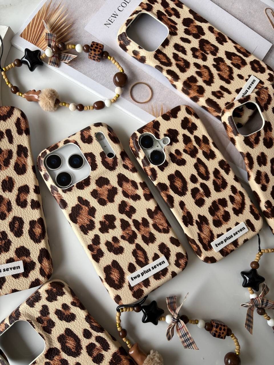 قاب Leather leopard