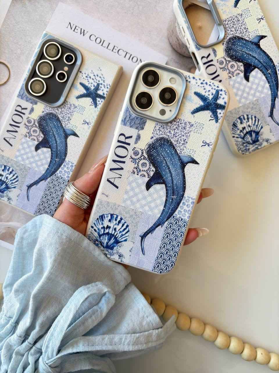 قاب چرم نهنگ ارمور