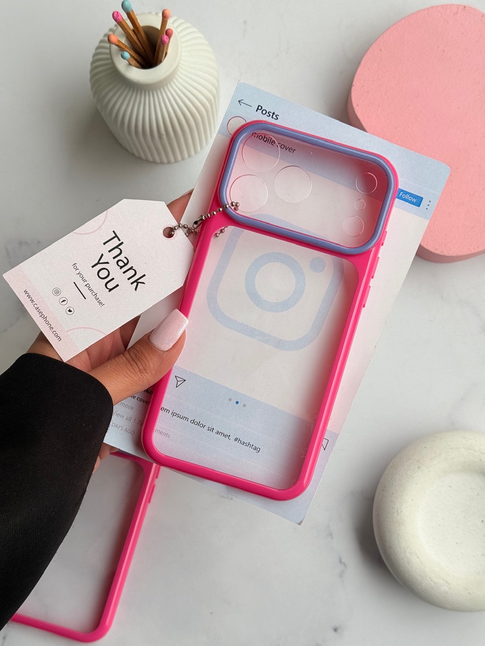 قاب Pink Frame