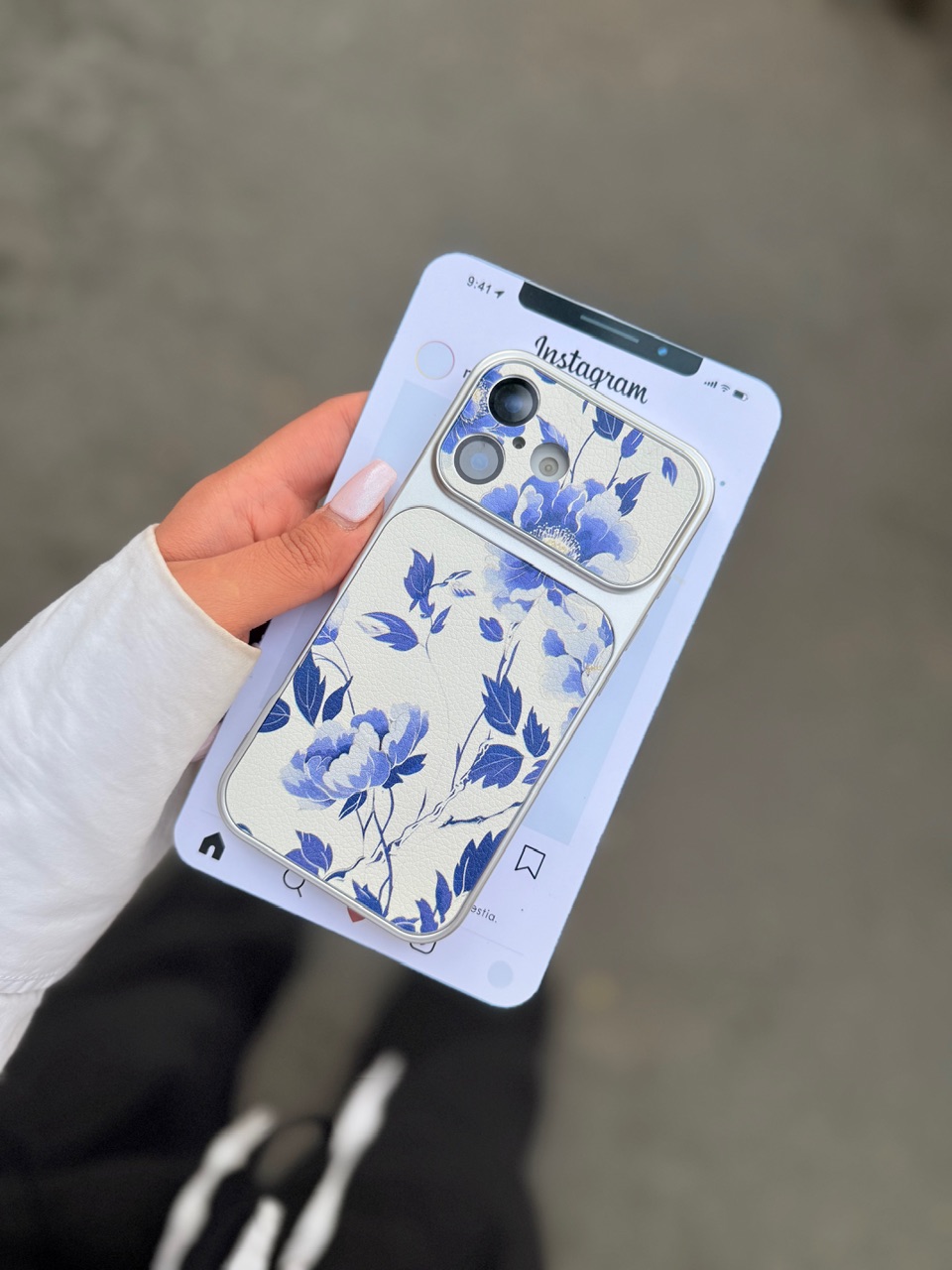 قاب Blue Peony