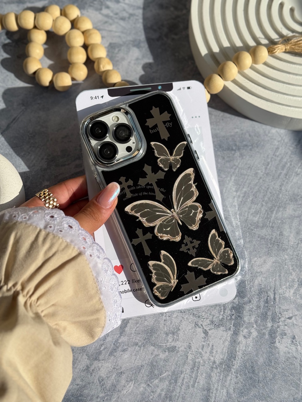 قاب Butterfly Cross