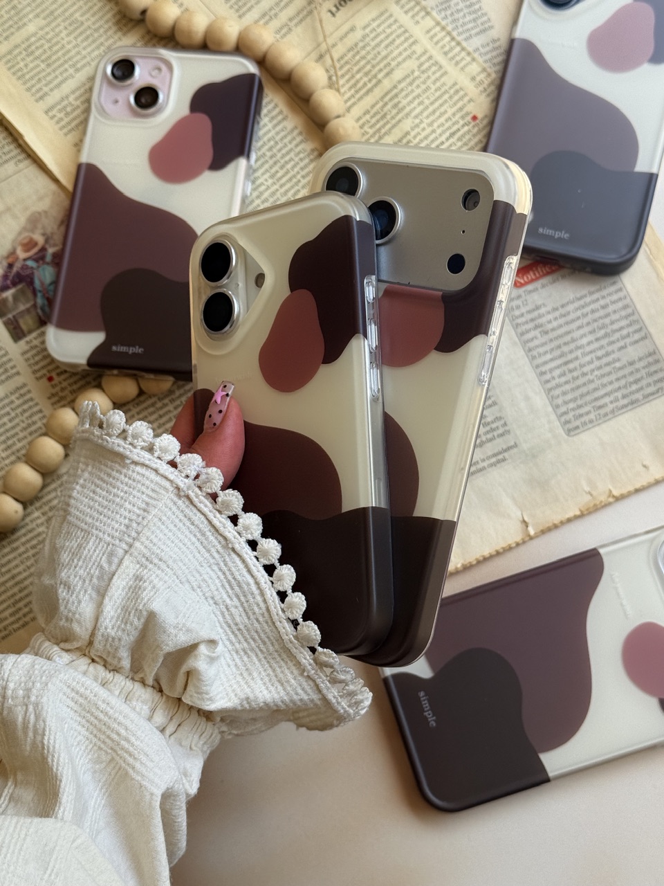 قاب Brown Marble
