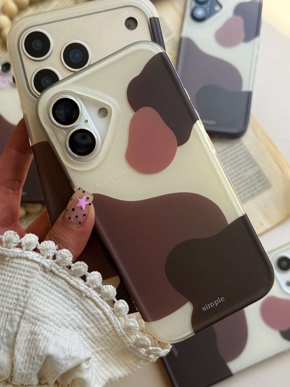 قاب Brown Marble