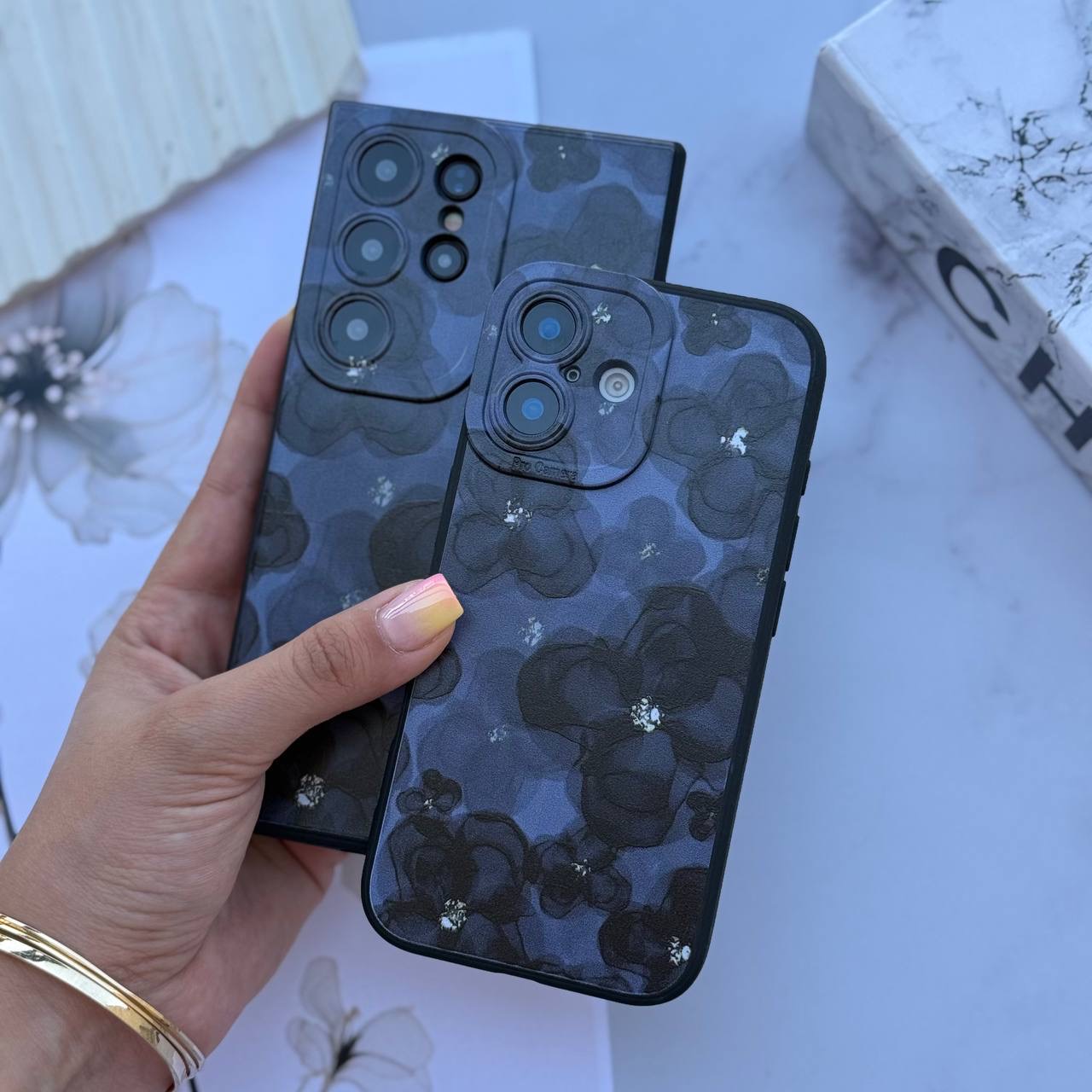 قاب گل کاغذی آیفون و سامسونگ