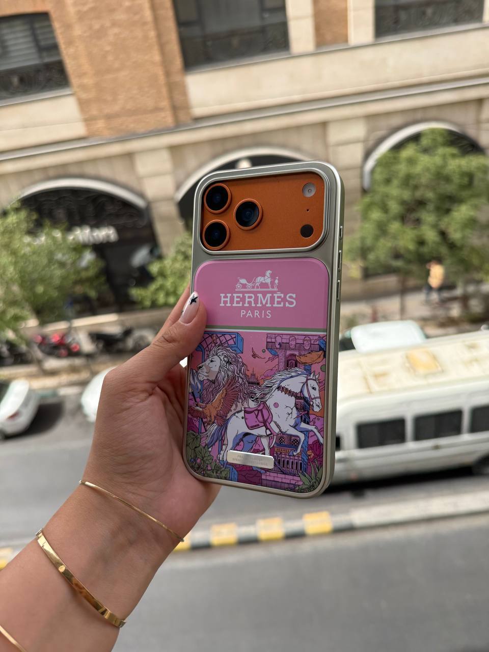 قاب آیفون و سامسونگ هرمس مات
