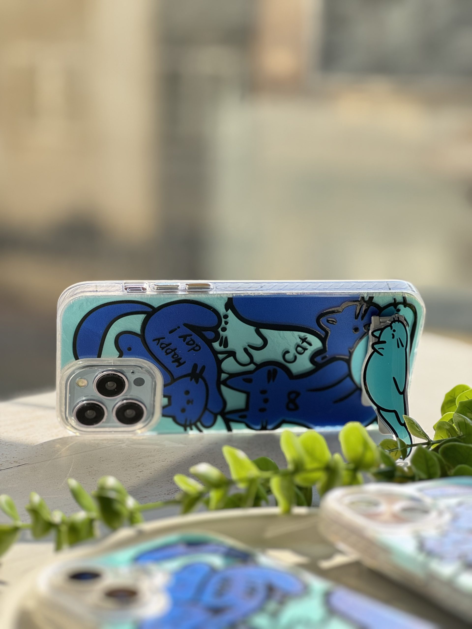 استند Happy Blue Cat