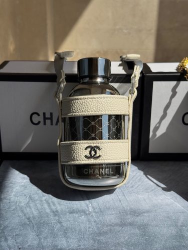 بطری آب استیل شنل سری Thermos Cup با بند/کیف دوشی