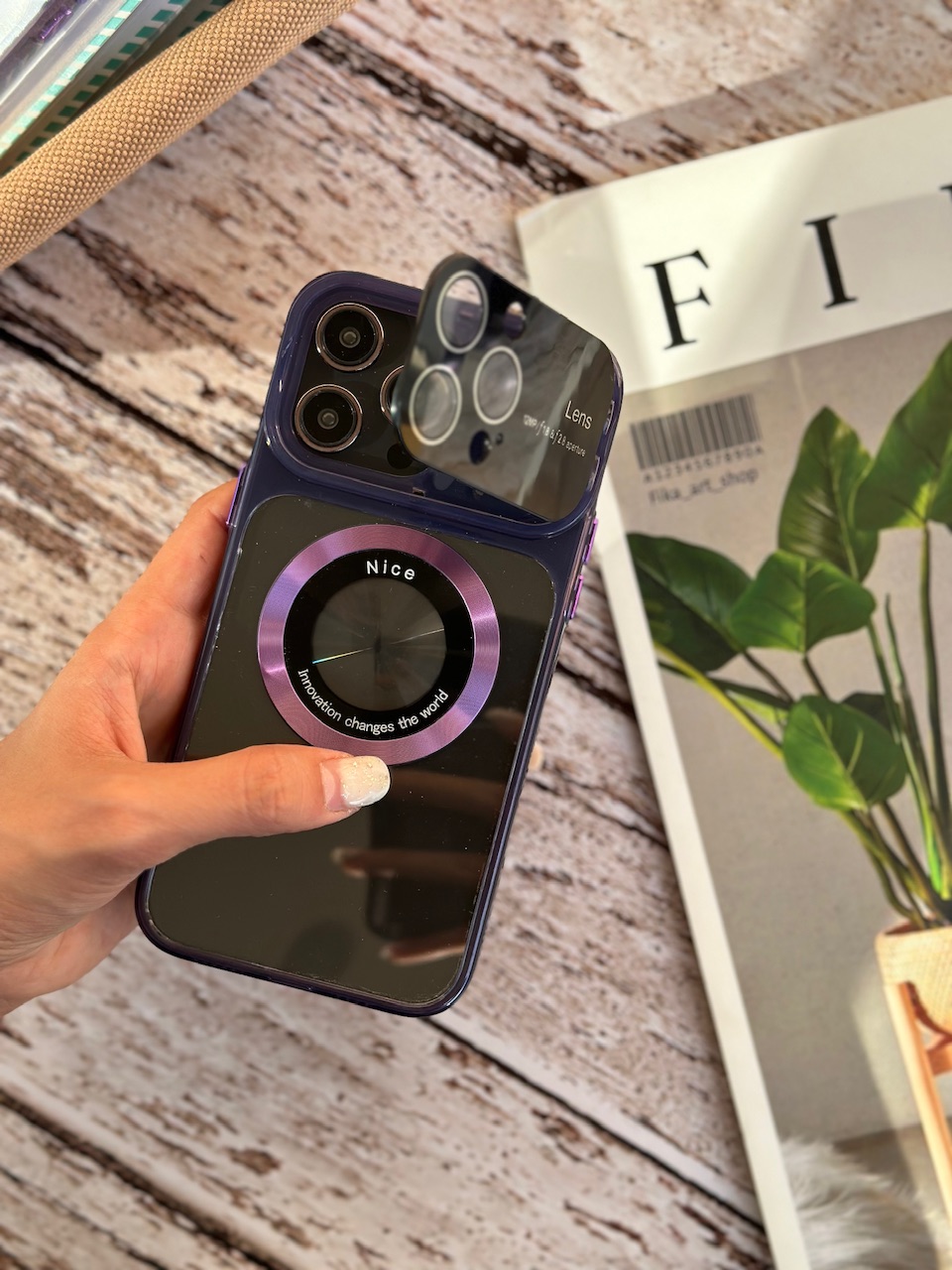 قاب Purple Lens استند شو