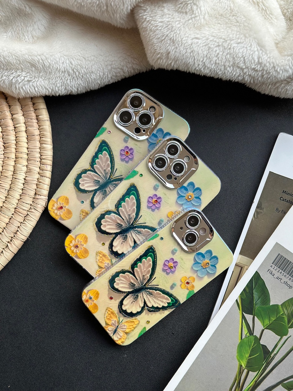 قاب Flower & Butterfly