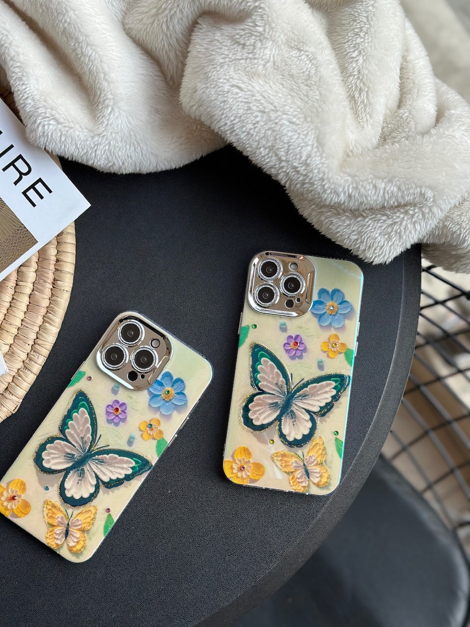 قاب Flower & Butterfly