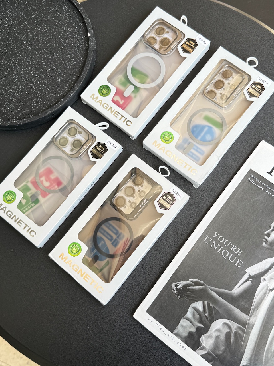 قاب Matte CasePro Lens with MagSafe استند شو با لنز رینگی