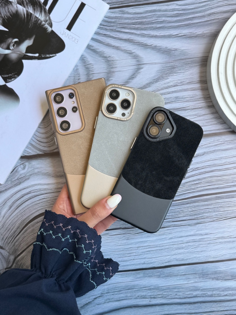 قاب Flannel Metal Case جیر متال