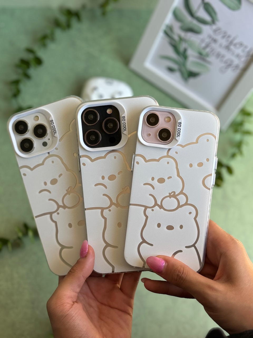 قاب خرس های سفید SoCool