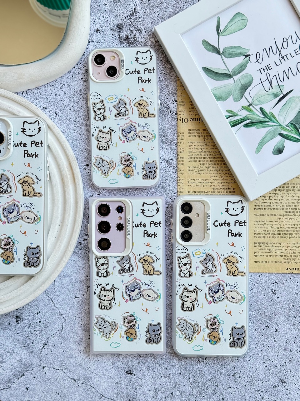 قاب Cute Pet Park آیفون ، سامسونگ ، شیائومی