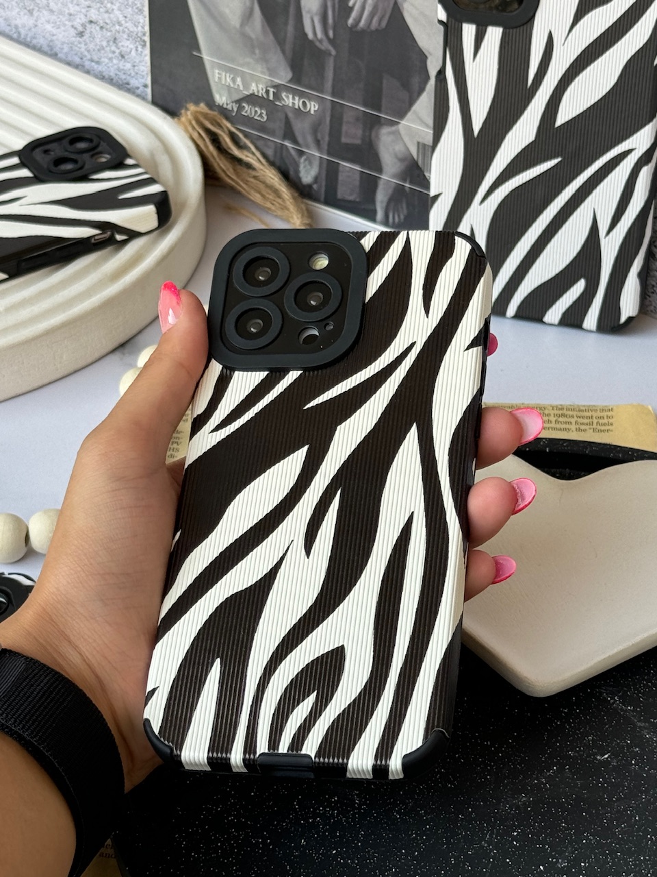 قاب کبریتی Zebra