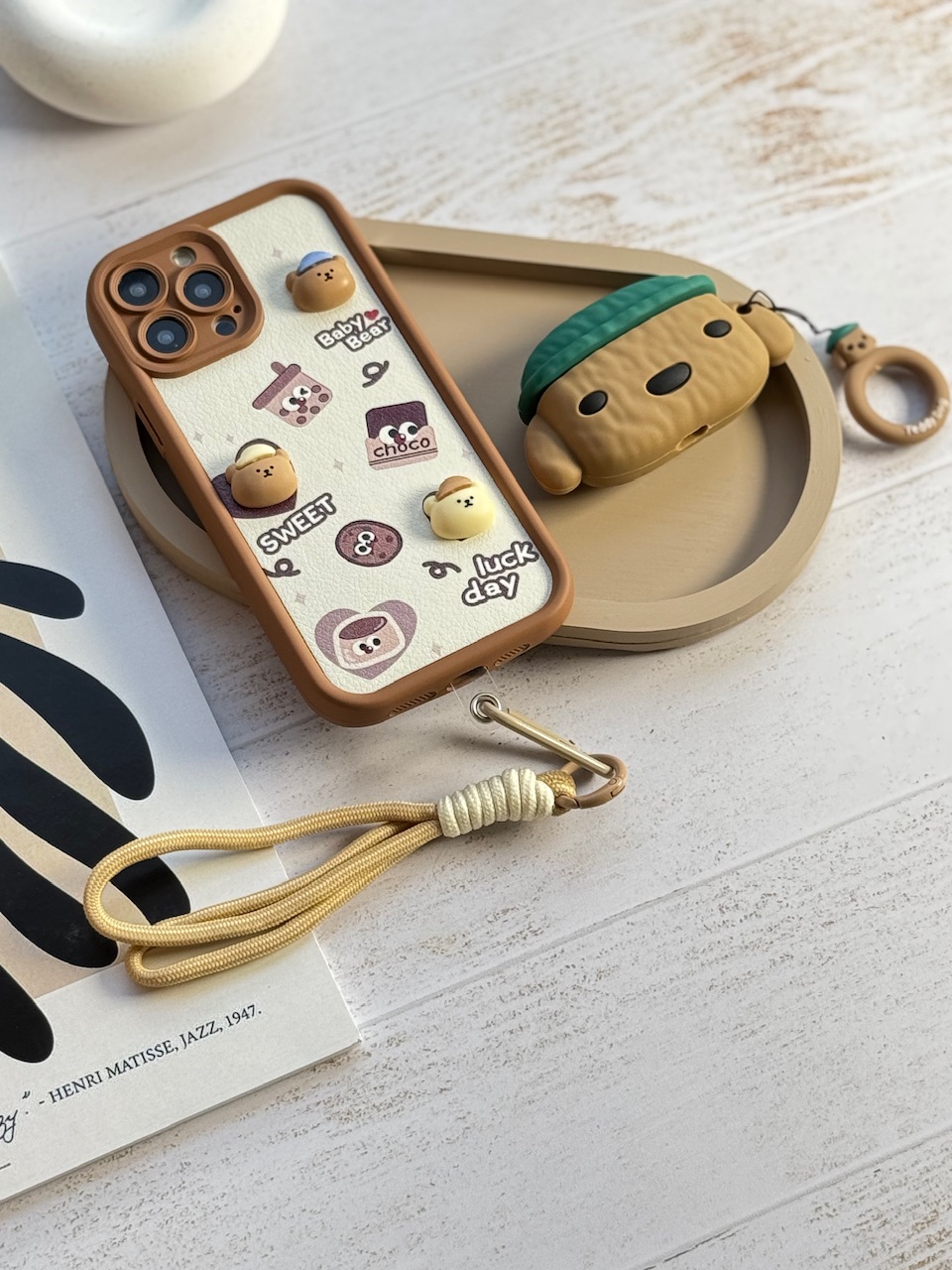 قاب Choco Bear با آویز