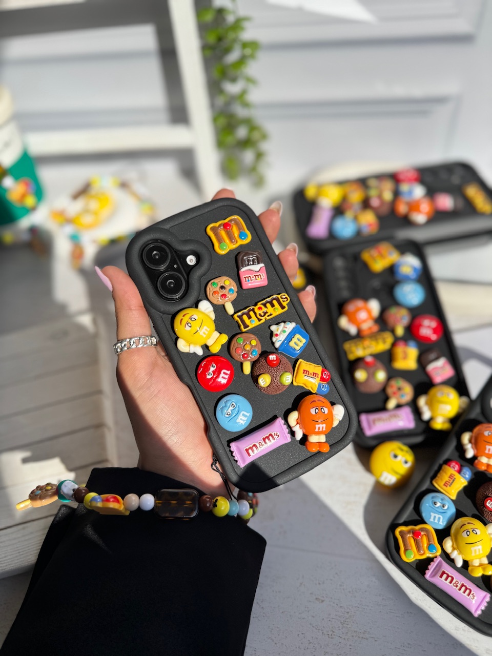 قاب M&M’S برجسته آیفون و سامسونگ و شیائومی