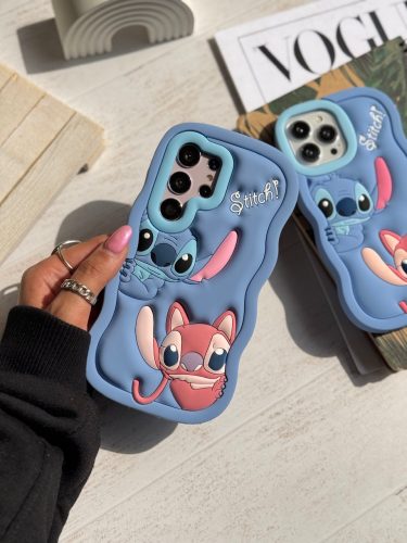 قاب سیلیکونی Stitch Couple