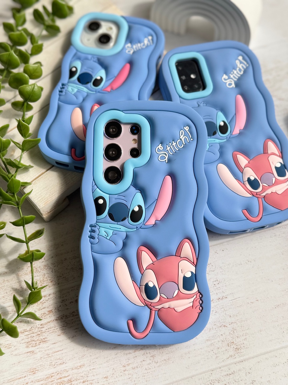 قاب سیلیکونی Stitch Couple