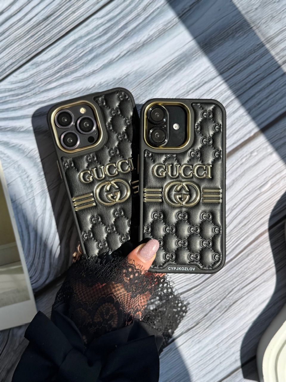 قاب Gucci چرمی
