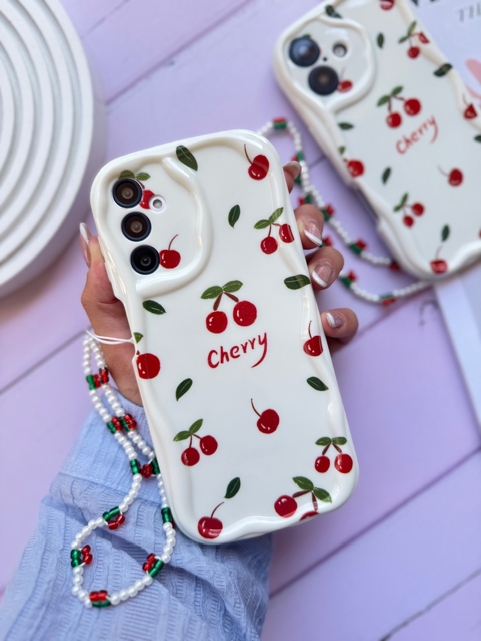 قاب Cherry با آویز آیفون ، سامسونگ ، شیائومی
