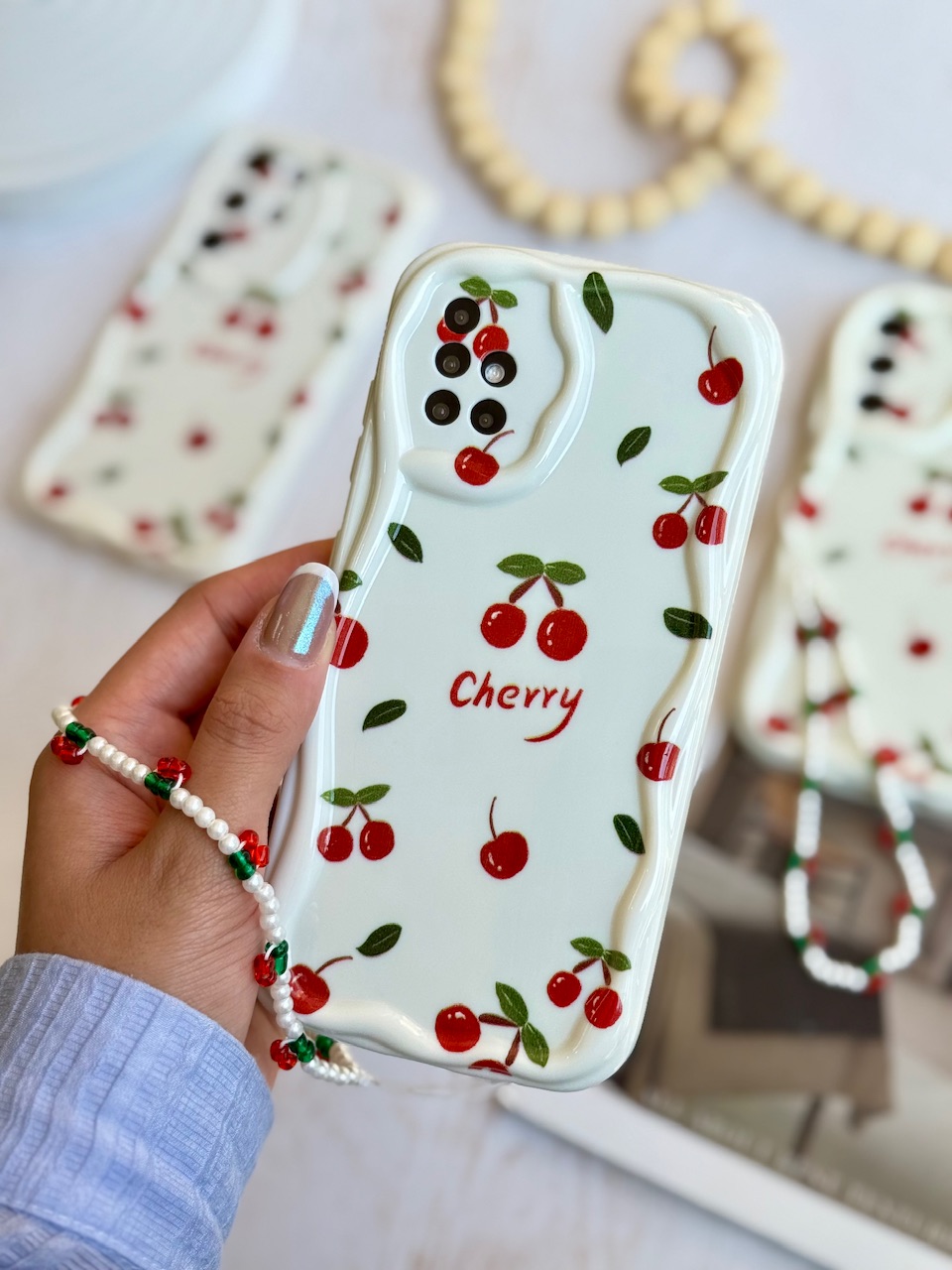 قاب Cherry با آویز آیفون ، سامسونگ ، شیائومی