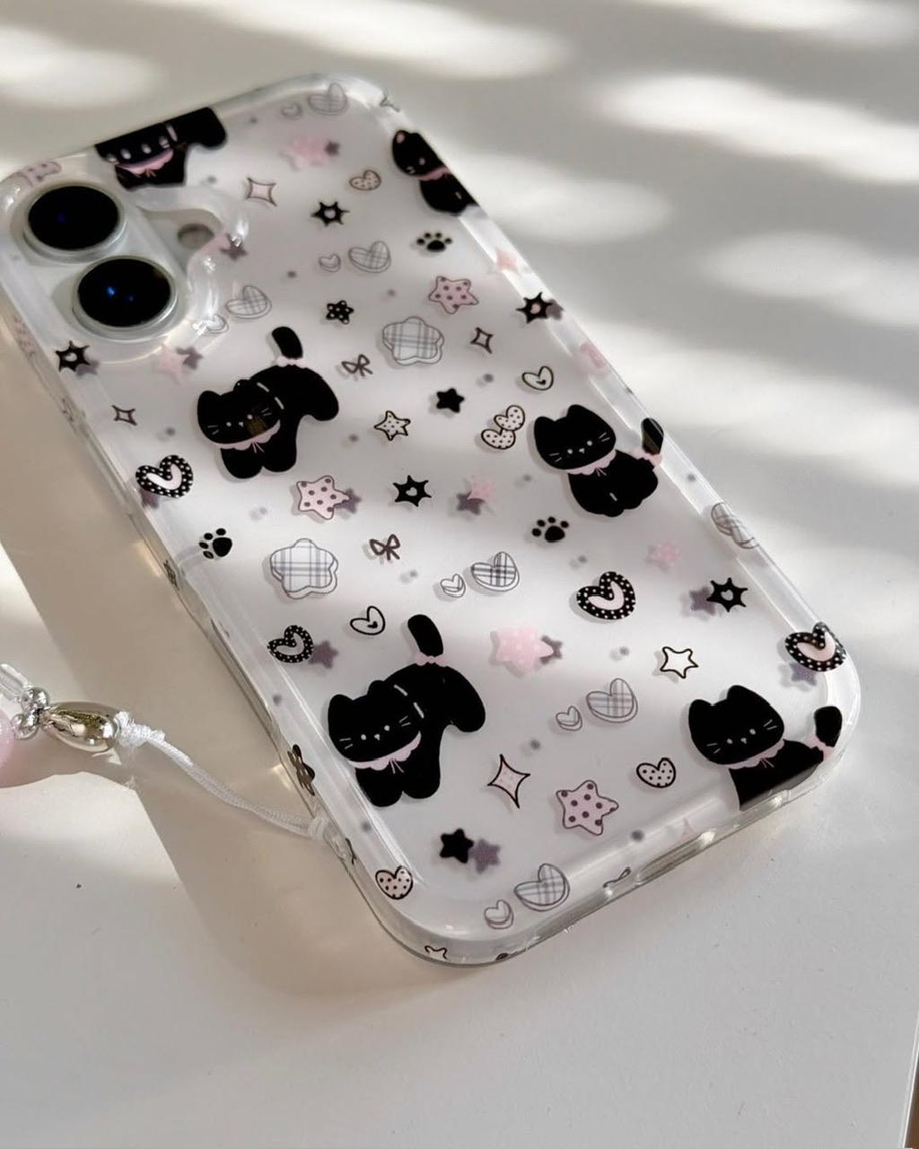 قاب Baby Cat با آویز آیفونی