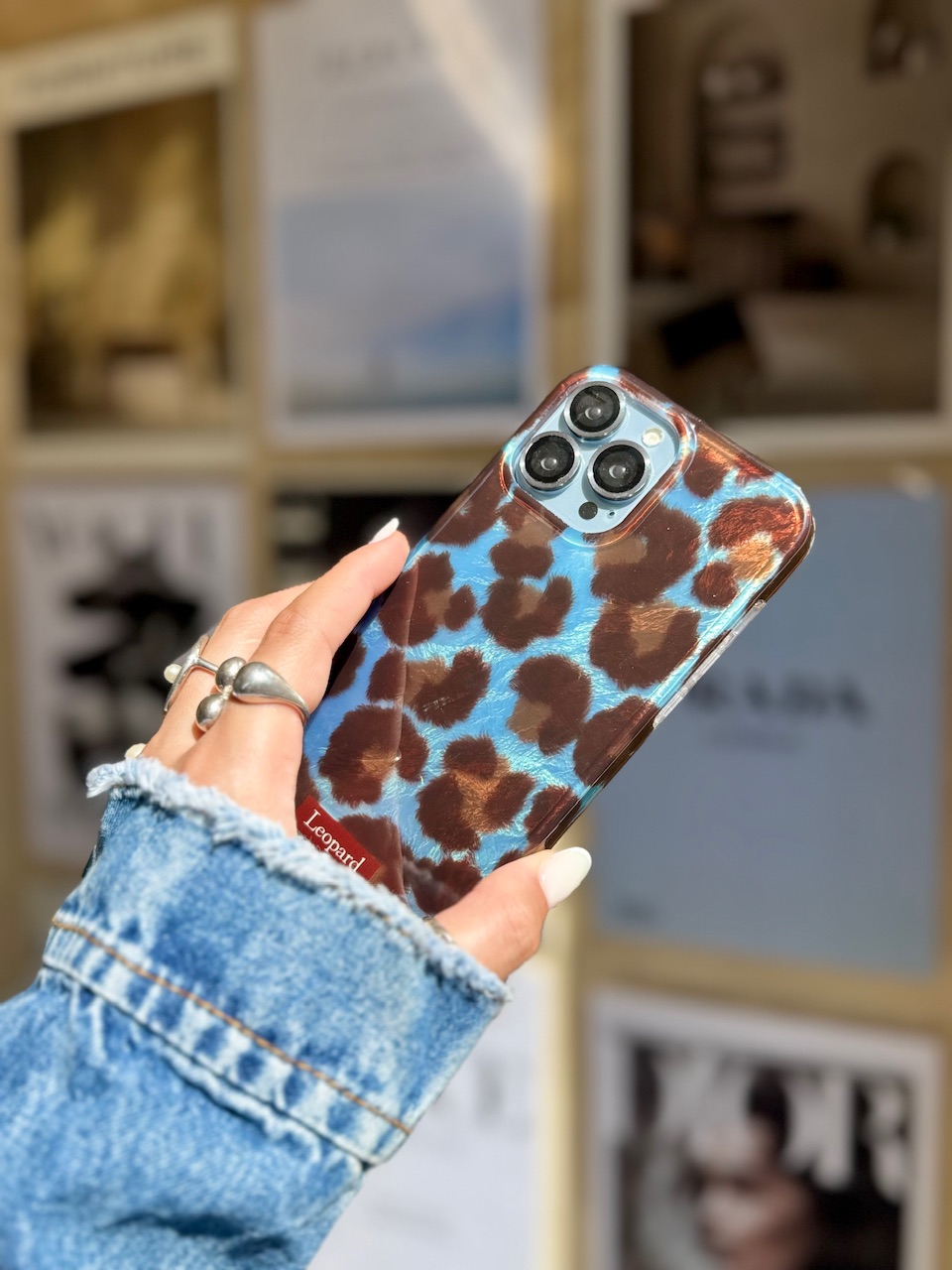 قاب Aqua Leopard آیفون