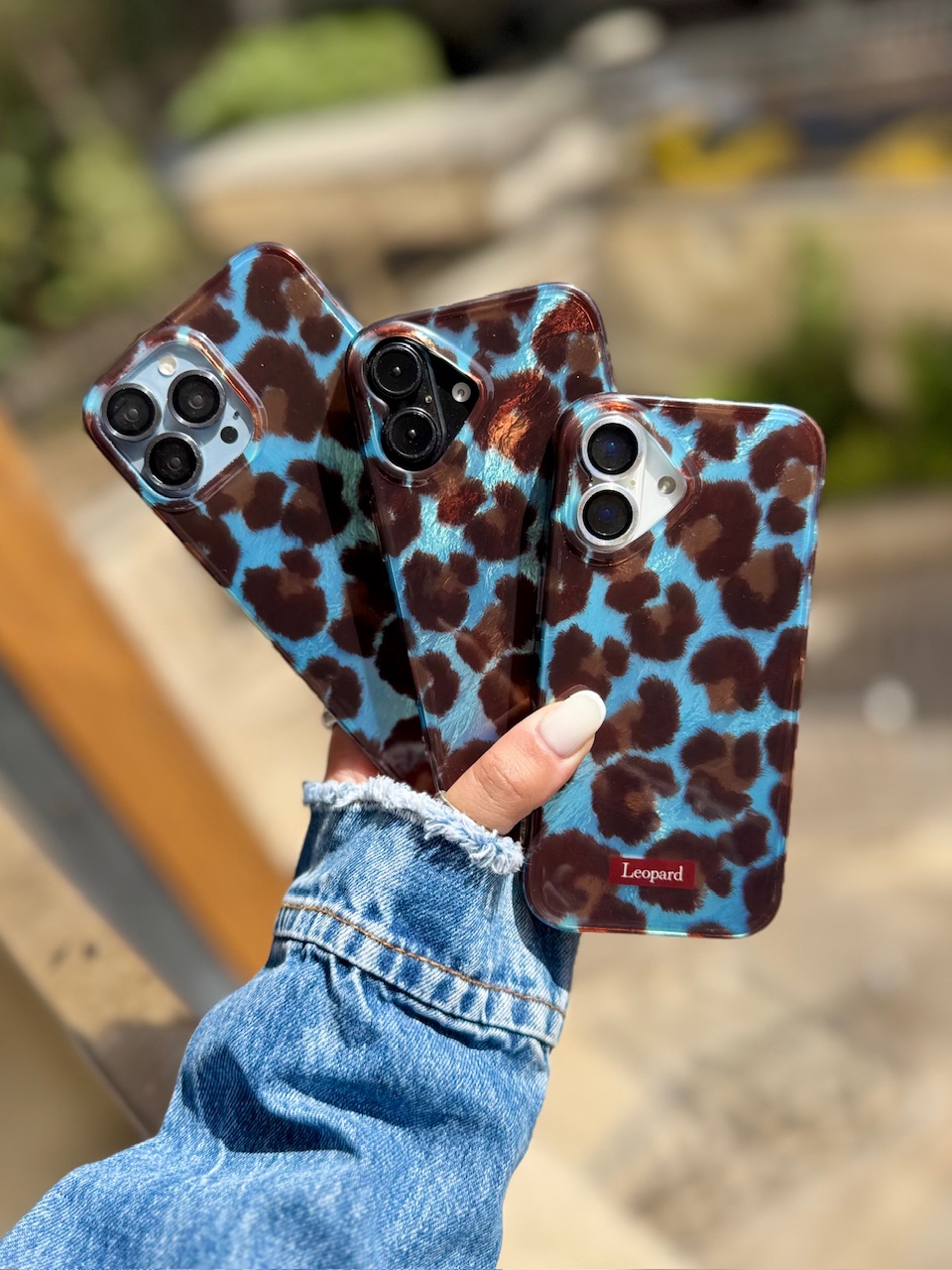 قاب Aqua Leopard آیفون