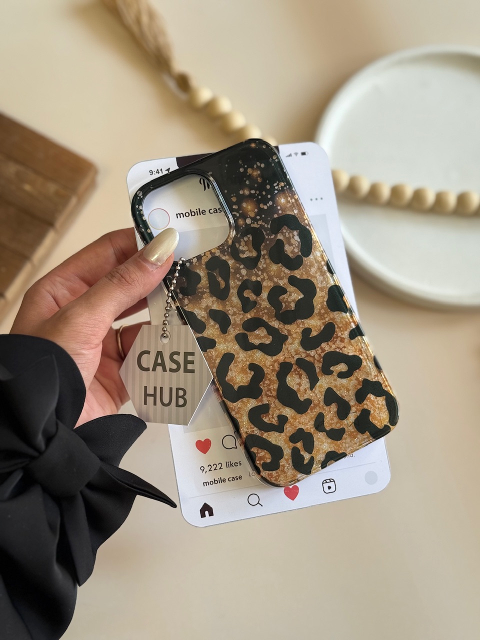 قاب Shiny leopard