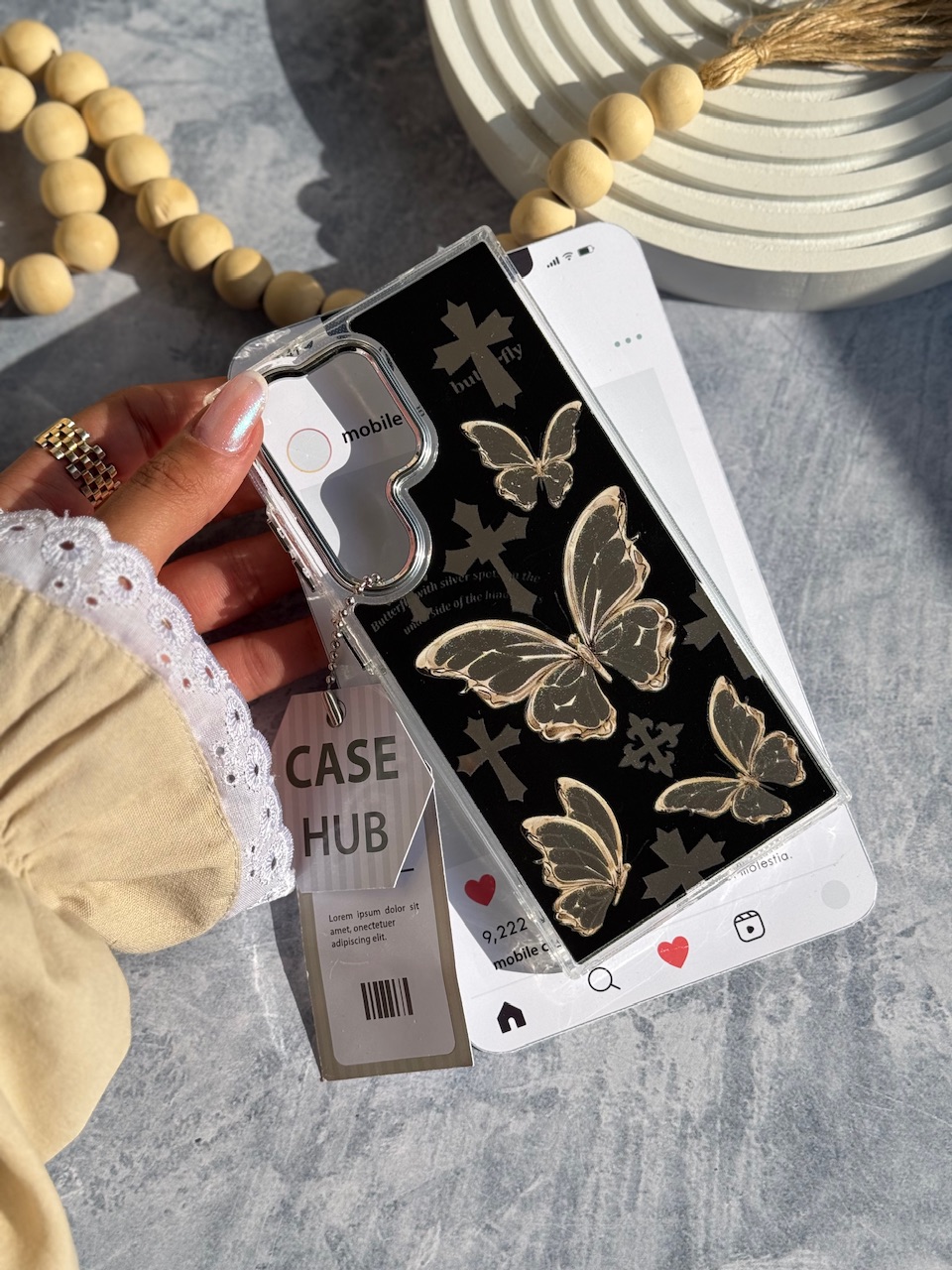 قاب Butterfly Cross