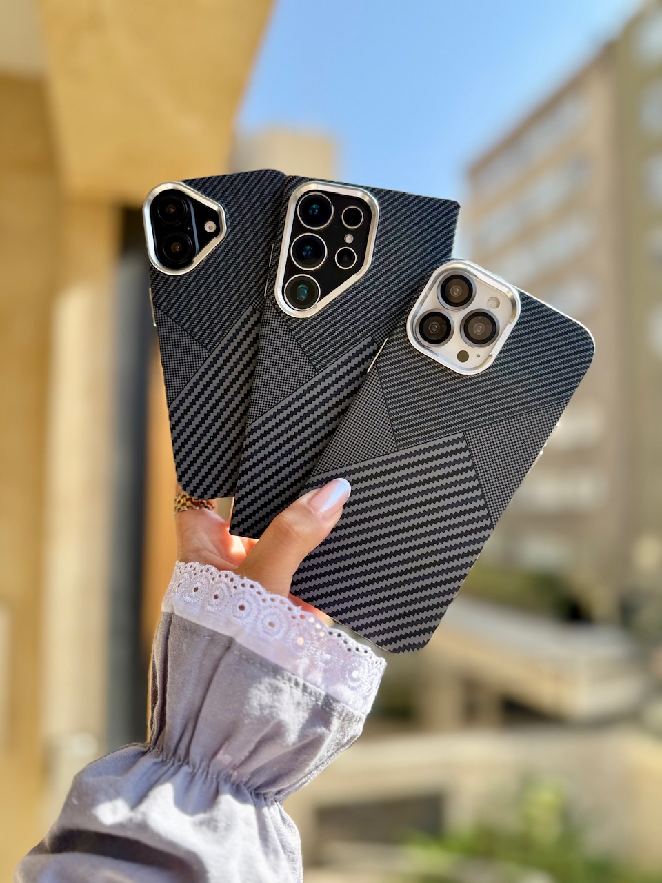 قاب Carbon PC Magnetic