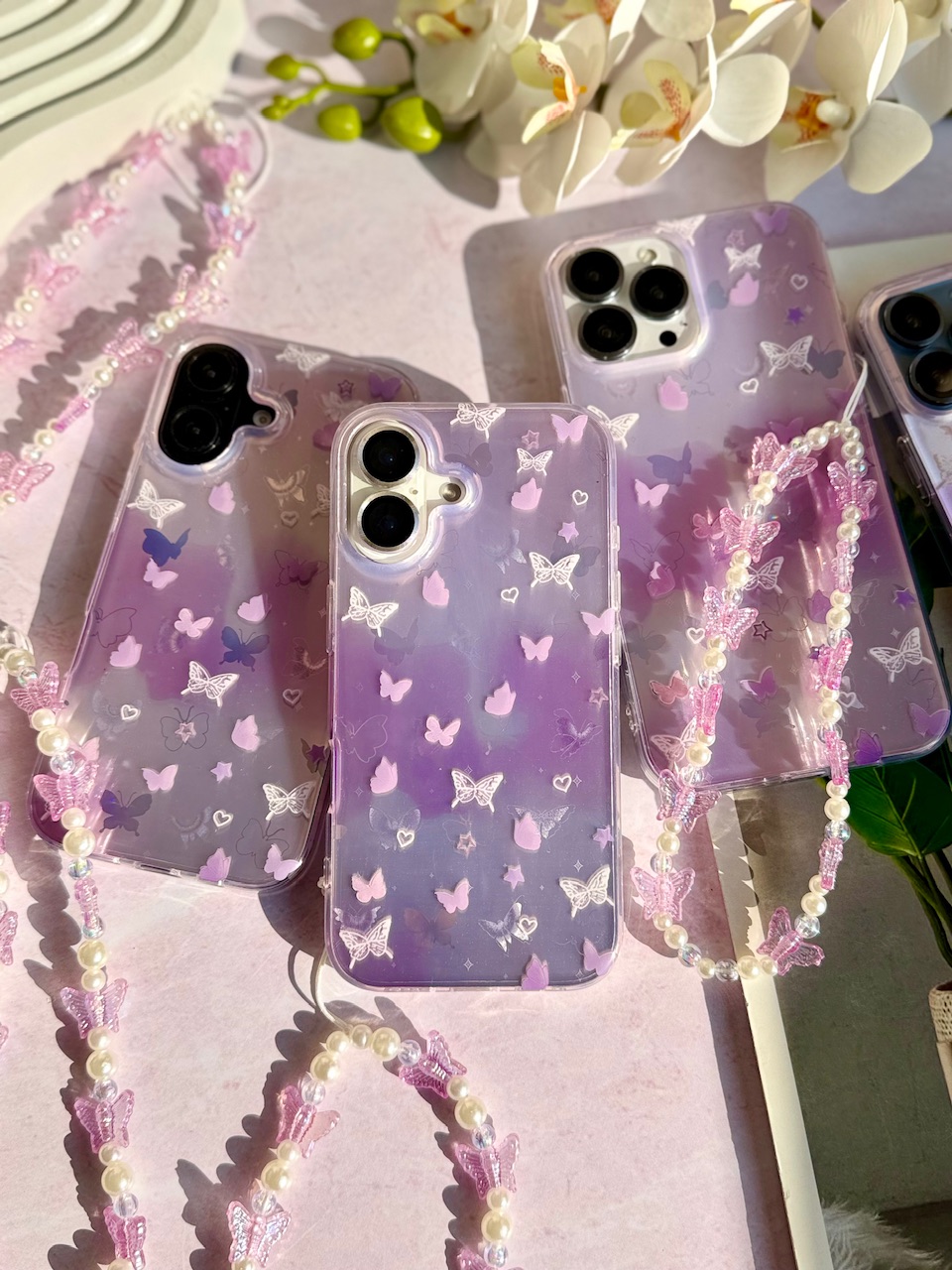 قاب Holo butterfly با آویز
