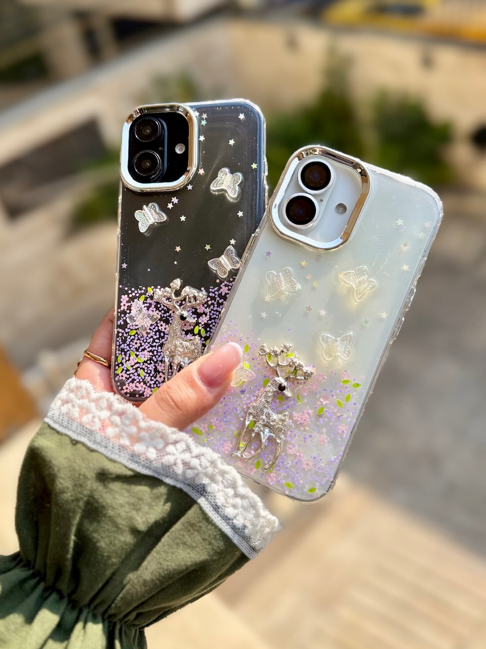 قاب گوزن در جنگل بلورین Deer in Crystal Forest