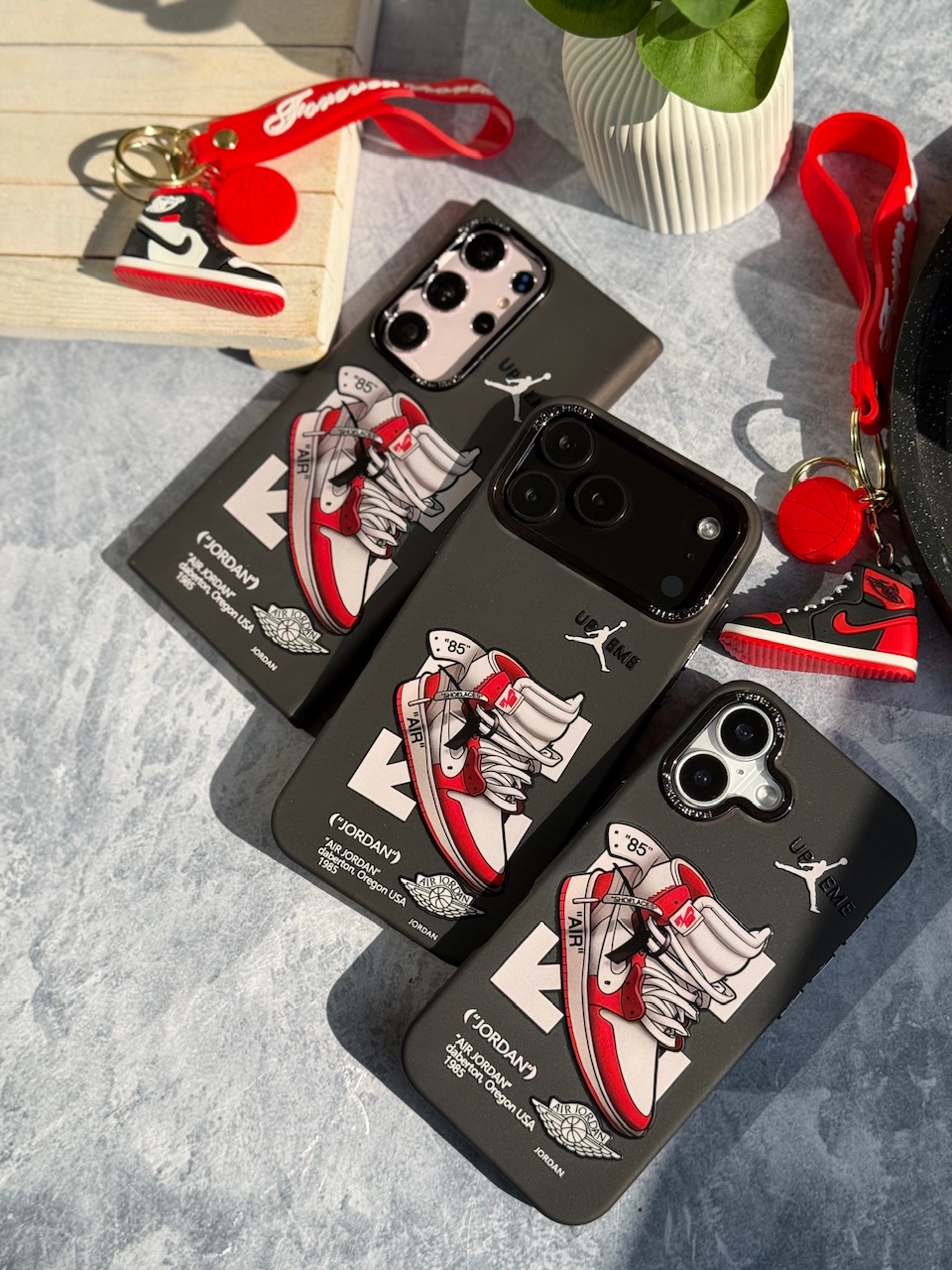 قاب Jordan 1 RED آیفون / سامسونگ / شیائومی