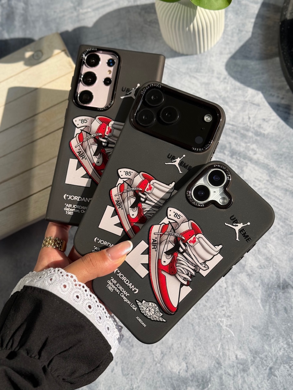 قاب Jordan 1 RED آیفون / سامسونگ / شیائومی