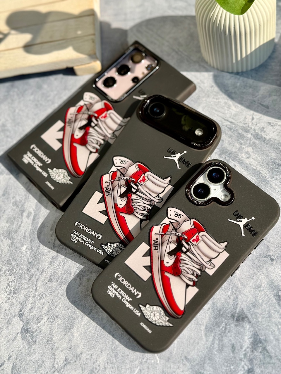 قاب Jordan 1 RED آیفون / سامسونگ / شیائومی