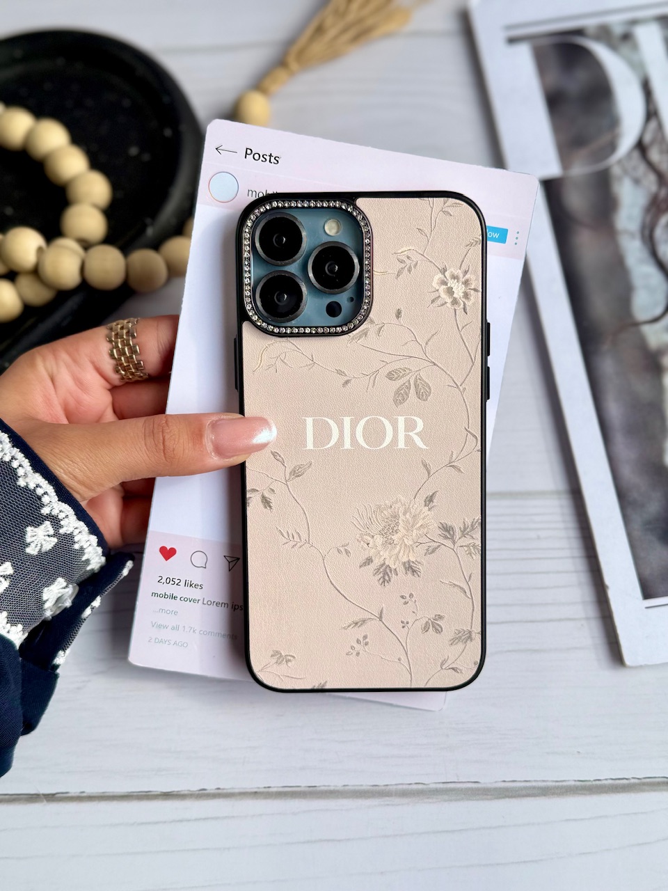 قاب Rose de Dior