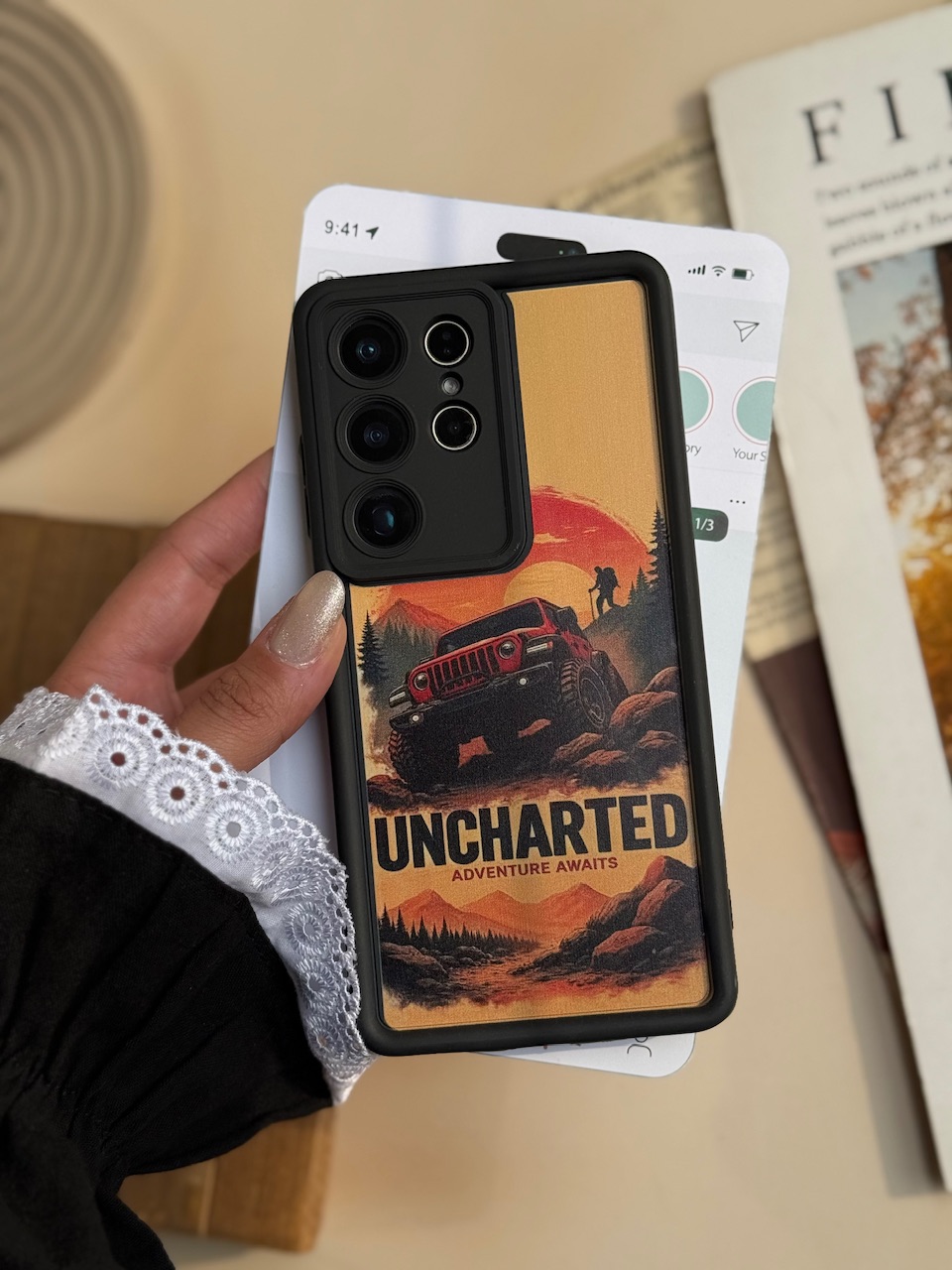 قاب Uncharted سامسونگ و شیائومی