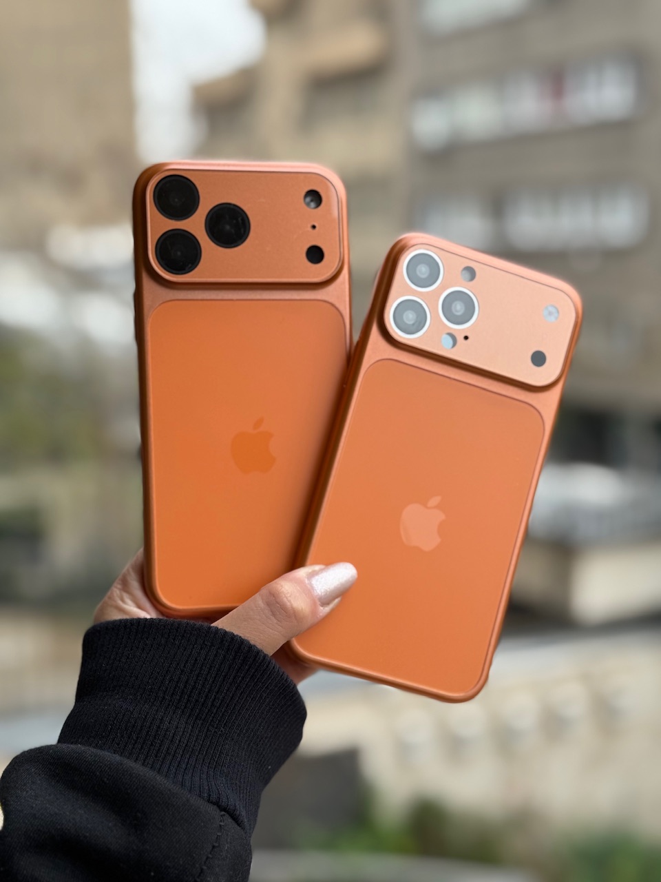 قاب Orange AG with Apple logo با مگ سیف