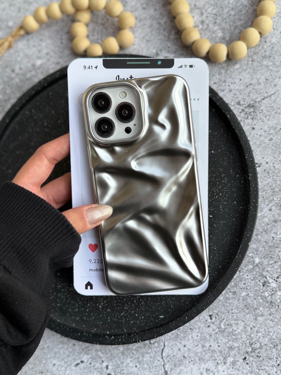 قاب Matte Mirror Wave