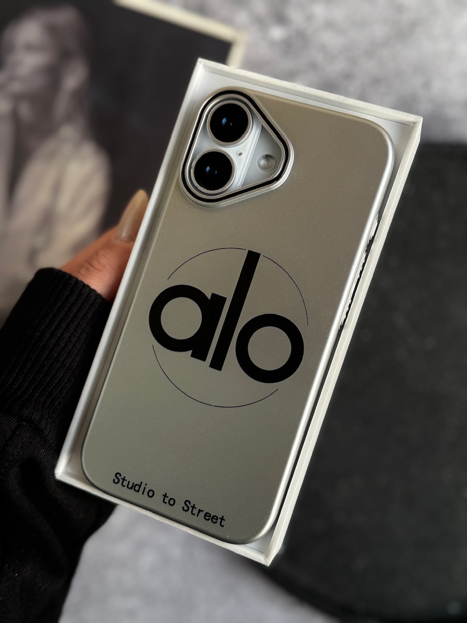 قاب Silver alo آیفون و سامسونگ