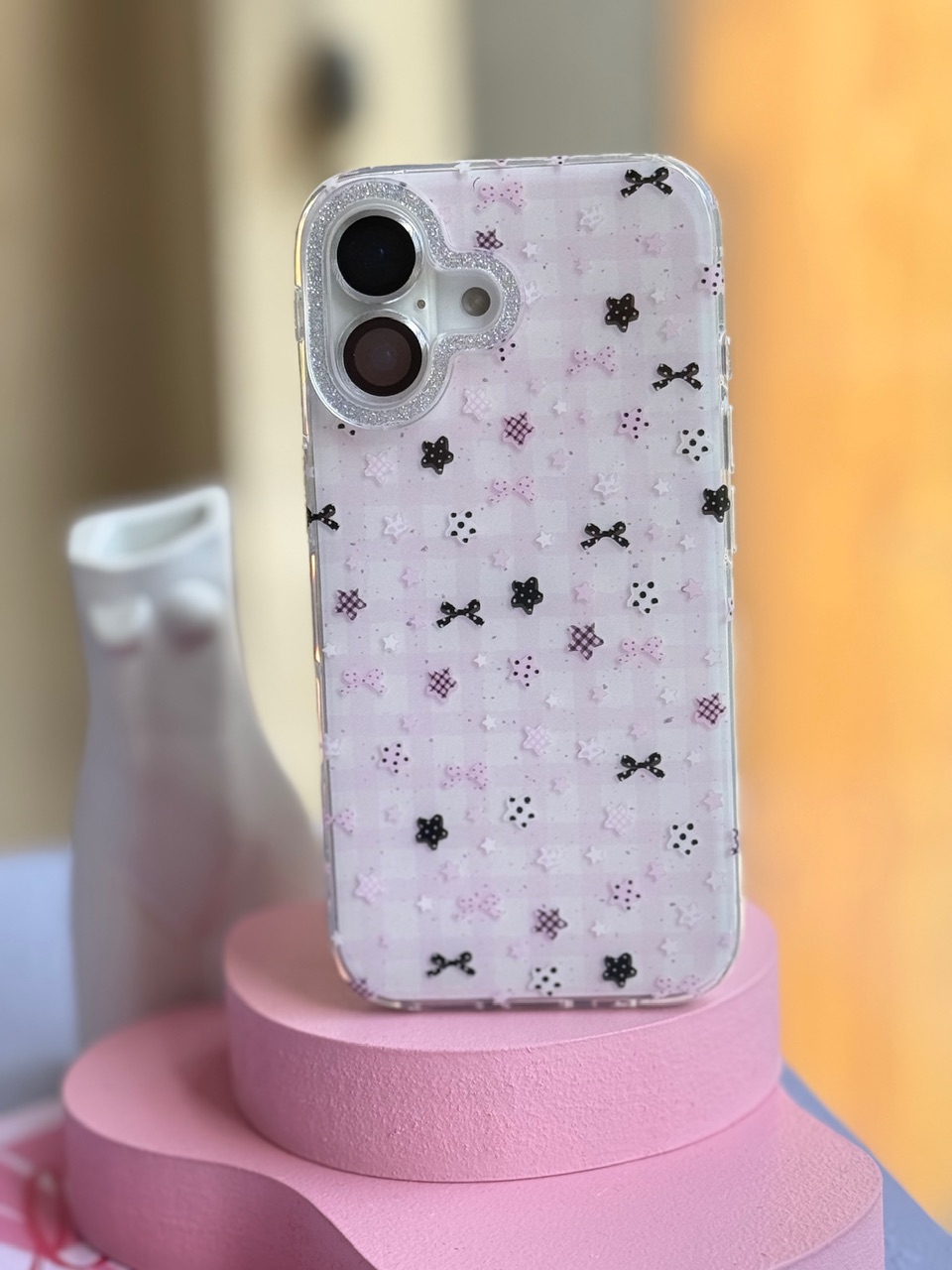 قاب Kawaii Pink Star آیفون