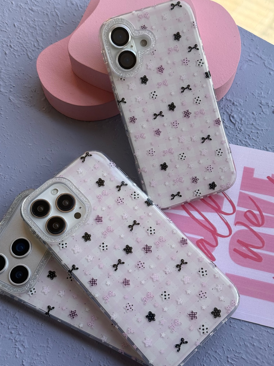 قاب Kawaii Pink Star آیفون