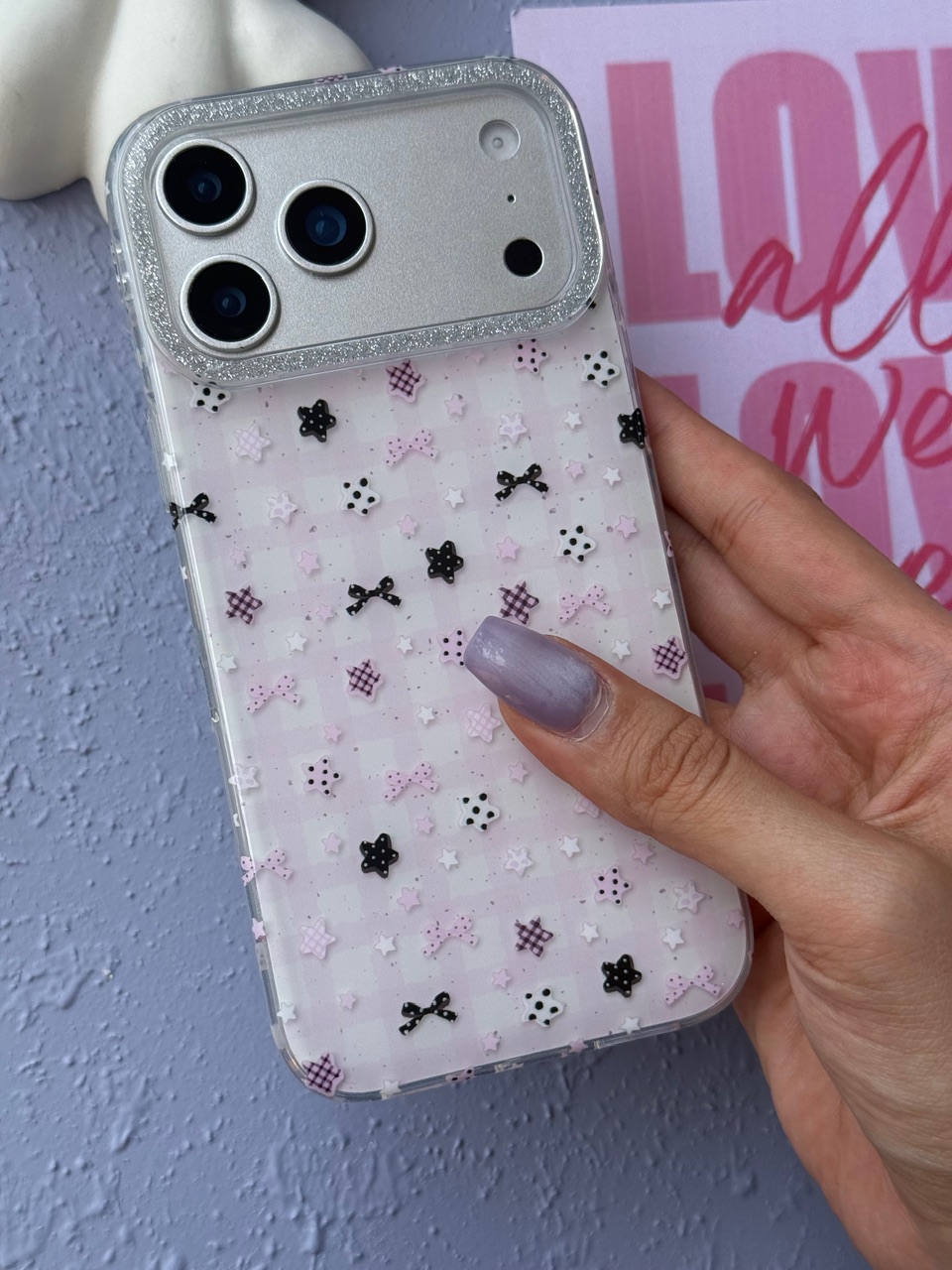 قاب Kawaii Pink Star آیفون
