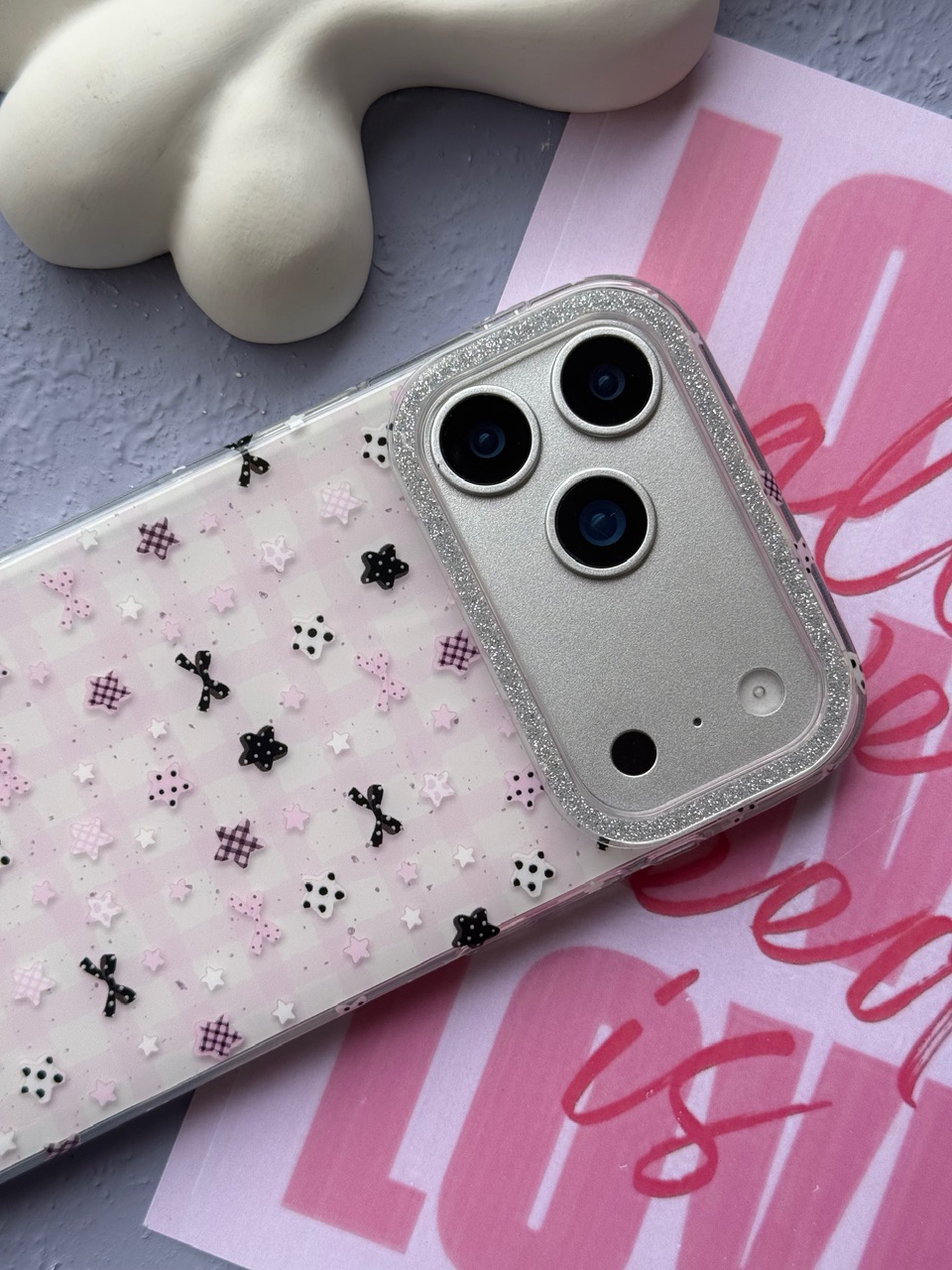 قاب Kawaii Pink Star آیفون
