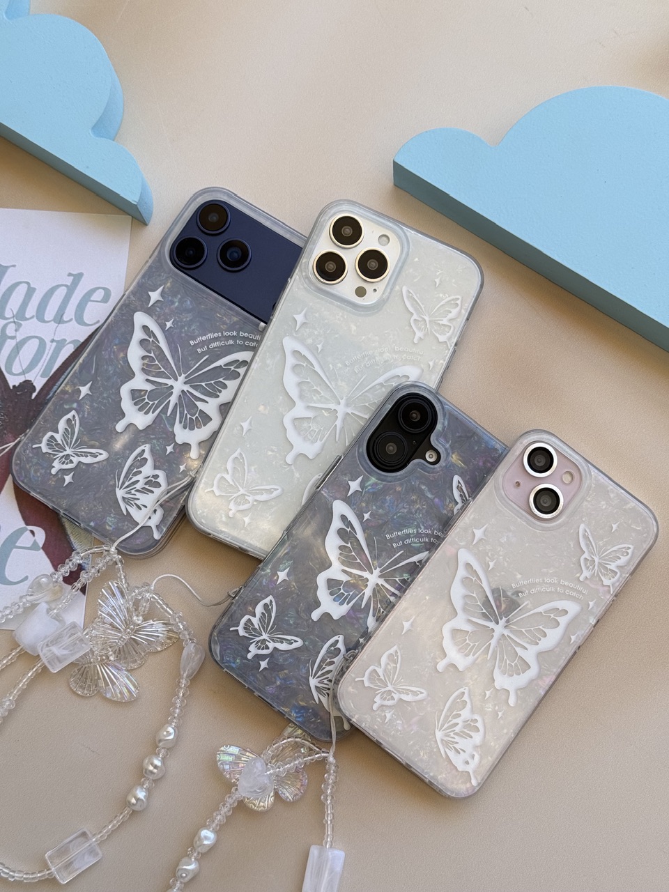 قاب Ice Butterfly با آویز
