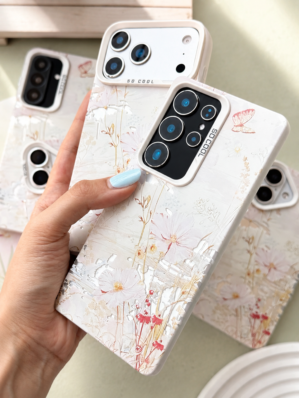 قاب SoCool Butterfly Bloom