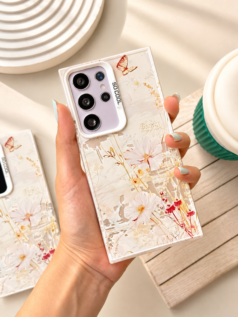 قاب SoCool Butterfly Bloom