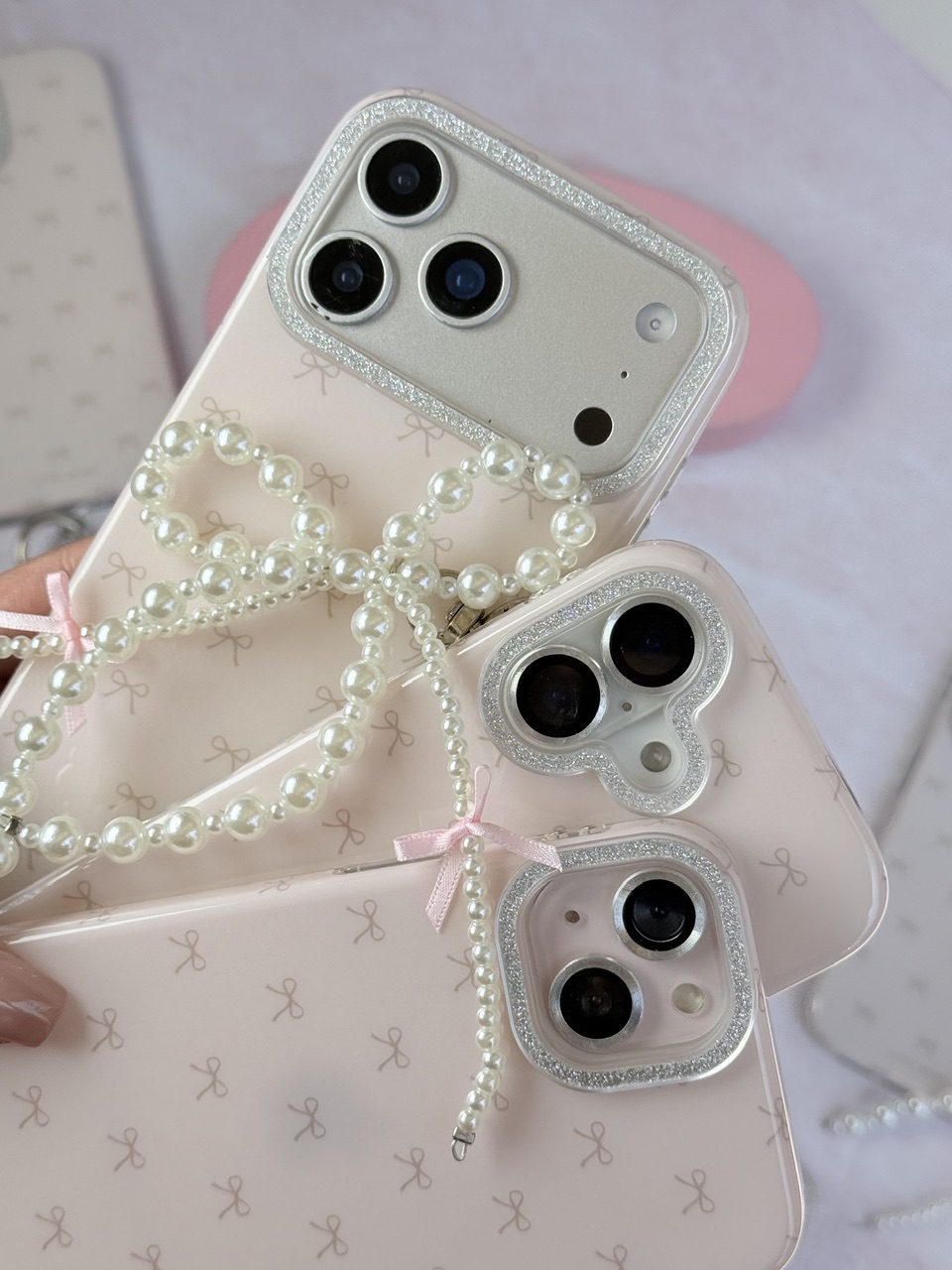 قاب Pink Bow با آویز